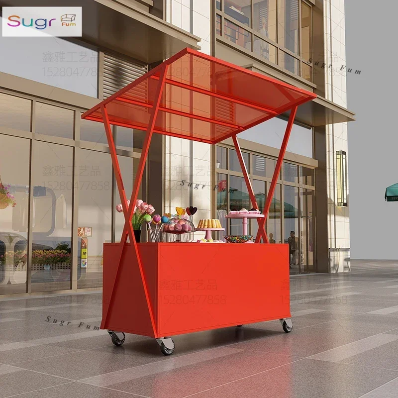 European wrought iron outdoor float mobile night market stall car market stall car shopping mall square stall display stand
European wrought iron outdoor float mobile night market stall car market stall car shopping mall square stall display stand