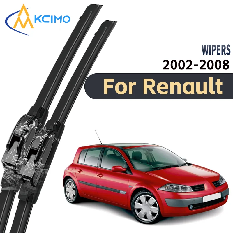 Windshield Wipers for Renault Mégane 2002-2008 2pcs Quiet Scratch Free Durable Wiper Blade Essential Auto Accessory
Windshield Wipers for Renault Mégane 2002-2008 2pcs Quiet Scratch Free Durable Wiper Blade Essential Auto Accessory