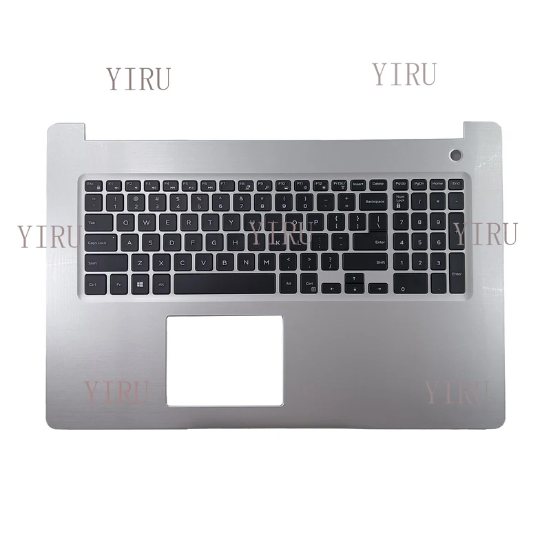 L+ 06V9FW Silver Palmrest Top Case Backlit Keyboard For Dell Inspiron 17 5770 5775
L+ 06V9FW Silver Palmrest Top Case Backlit Keyboard For Dell Inspiron 17 5770 5775