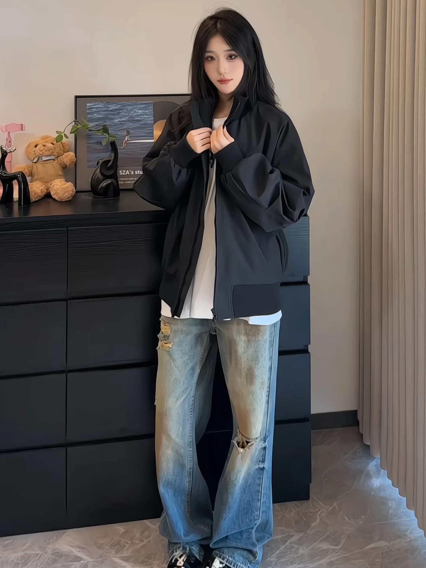 Американская рабочая куртка-бомбер Sle Tee-Proof, осенняя, высококачественная, с воротником-стойкой CleanFit
Американская рабочая куртка-бомбер Sle Tee-Proof, осенняя, высококачественная, с воротником-стойкой CleanFit