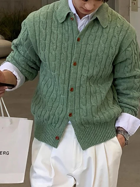 Men's Casual Knitted Button-Up Cardigan Sweater Loose Long Sve Comfortable Breathable Faionable Spring Autumn Top
Men's Casual Knitted Button-Up Cardigan Sweater Loose Long Sve Comfortable Breathable Faionable Spring Autumn Top