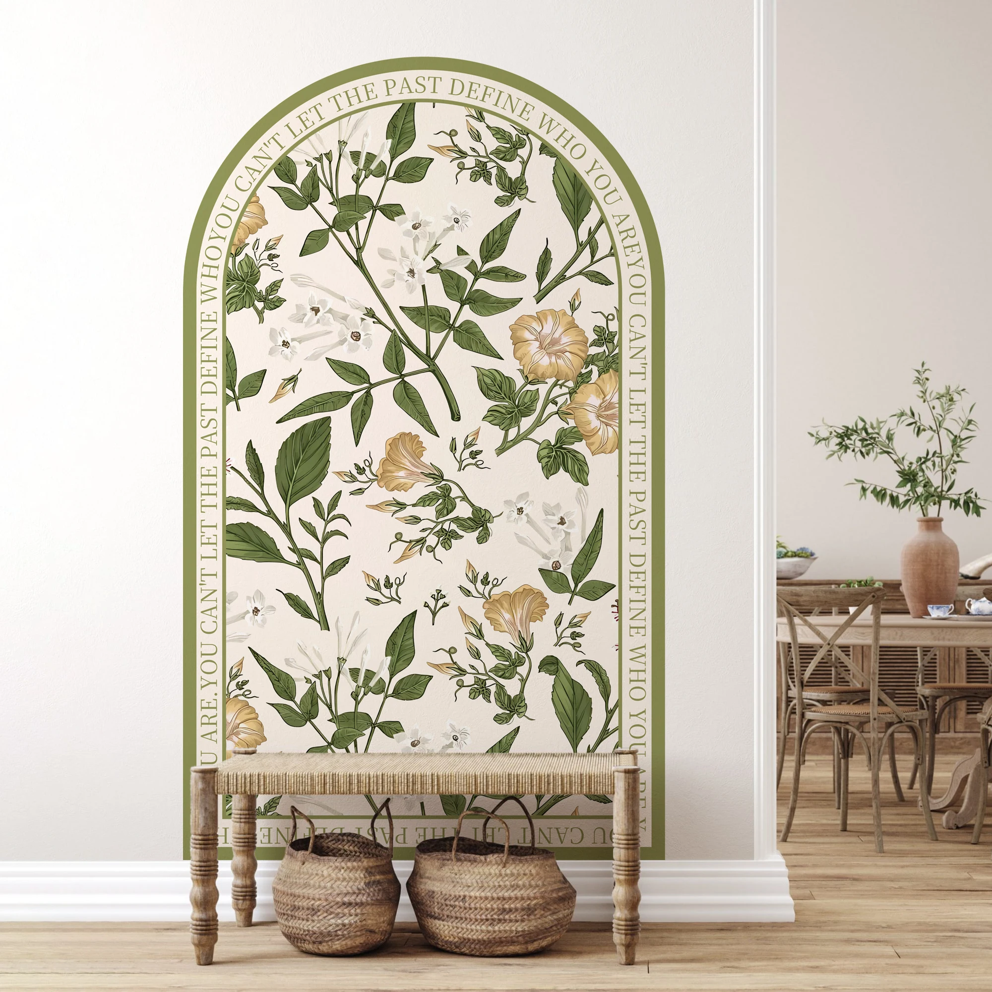 Boho Green Leafy Flower Plant Wall Sticker Mural Art Decal wallpaper Room Bedroom Living Room Interior Home Decor Self Adhesive
Boho Green Leafy Flower Plant Wall Sticker Mural Art Decal wallpaper Room Bedroom Living Room Interior Home Decor Self Adhesive