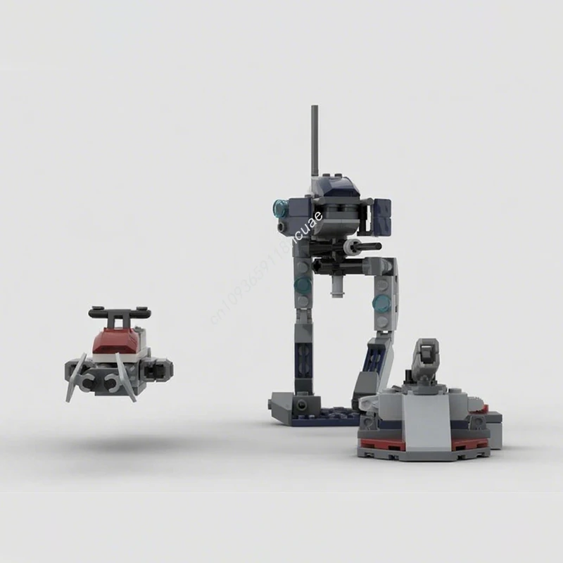 122pcs MOC AT-RT Walker and Speeder Star Battle Building Blocks idea Christmas toy Gift Education Brick Children Kids Birthday
122pcs MOC AT-RT Walker and Speeder Star Battle Building Blocks idea Christmas toy Gift Education Brick Children Kids Birthday