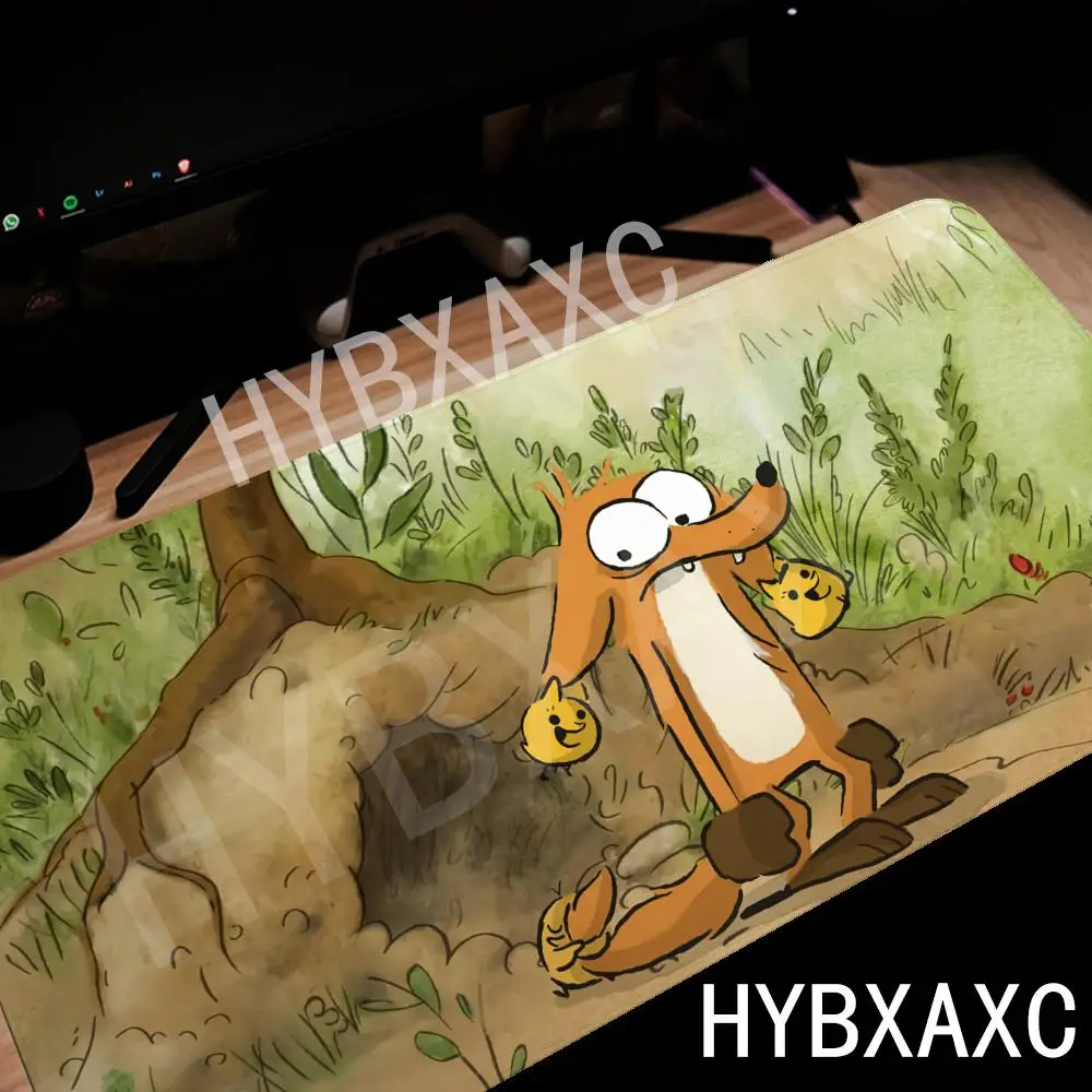 HYBXAXC Desk Mat Non Slip Rubber Mouse Pad Cute Cartoon Fox with Big Eyes Funny Art Design for Gaming Office Home Decor
HYBXAXC Desk Mat Non Slip Rubber Mouse Pad Cute Cartoon Fox with Big Eyes Funny Art Design for Gaming Office Home Decor