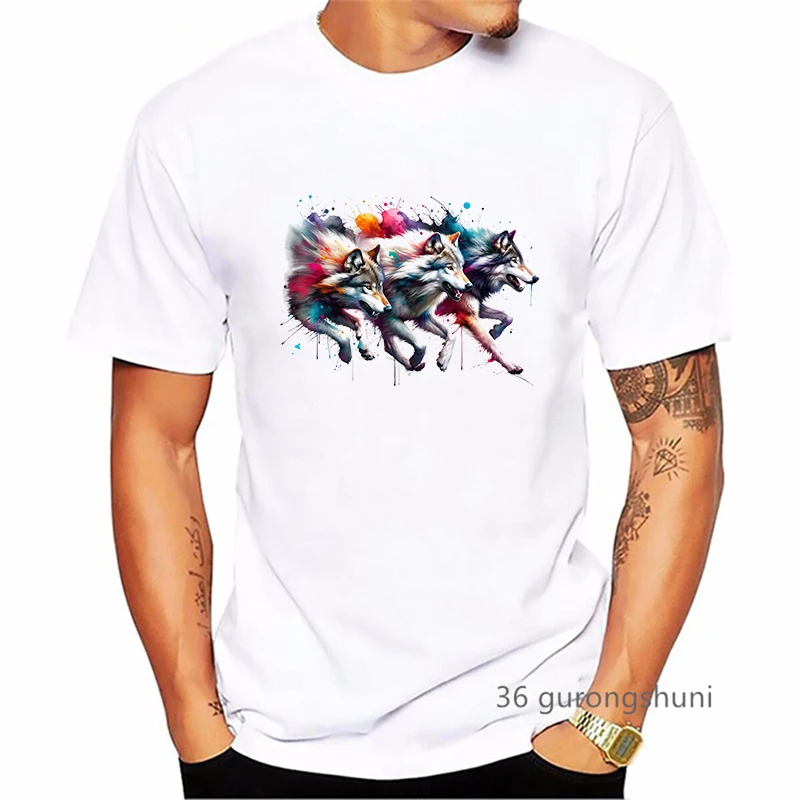 Watercolor Fox Animal Printed Tshirt Men'S Clothing Funny Cool T Shirt Homme Harajuku Kawaii T-Shirt Summer Tops Tee Shirt
Watercolor Fox Animal Printed Tshirt Men'S Clothing Funny Cool T Shirt Homme Harajuku Kawaii T-Shirt Summer Tops Tee Shirt