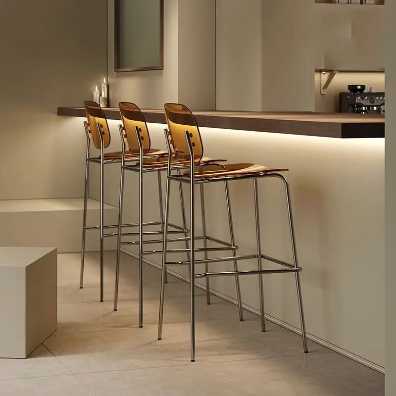 Nordic Stool Transparent Bar Chair Net Red Bar Chair Designer Acrylic High Stool Iron Bar Stool Island Chair
Nordic Stool Transparent Bar Chair Net Red Bar Chair Designer Acrylic High Stool Iron Bar Stool Island Chair