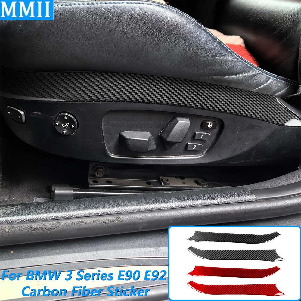 For BMW 3 Series E90 E92 M3 2005-2012 Front Seat Side Panel Cover Trim Carbon Fiber Car Accessories Interior Decoration Sticker
For BMW 3 Series E90 E92 M3 2005-2012 Front Seat Side Panel Cover Trim Carbon Fiber Car Accessories Interior Decoration Sticker