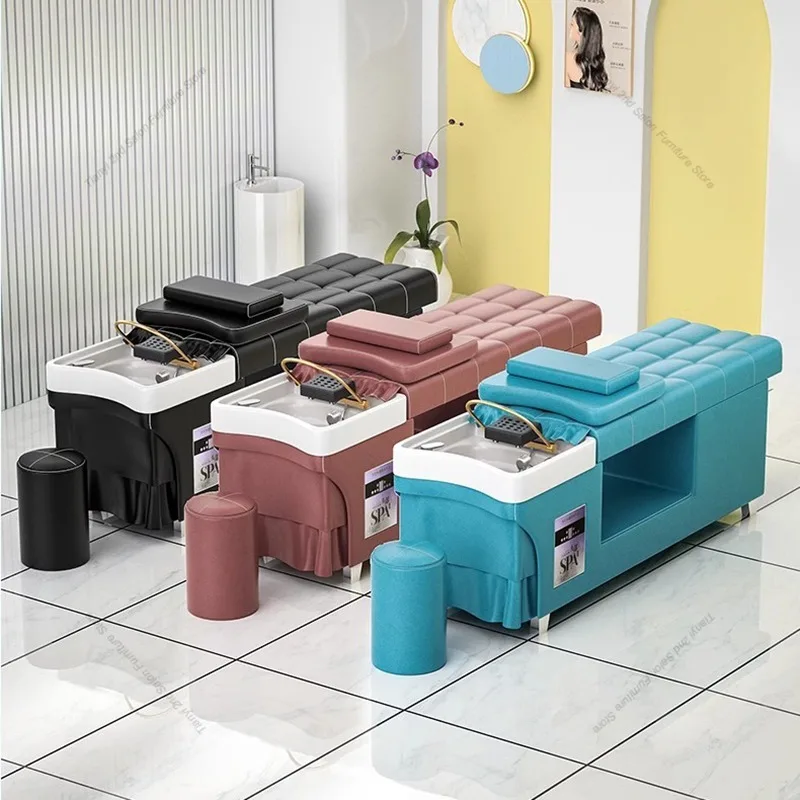 Thai Style Water Cycle Shampoo Chairs Massage Shower Ergonomics Shampoo Bed Nordic Water Cycle Salon Furniture Peluqueria FYSC
Thai Style Water Cycle Shampoo Chairs Massage Shower Ergonomics Shampoo Bed Nordic Water Cycle Salon Furniture Peluqueria FYSC