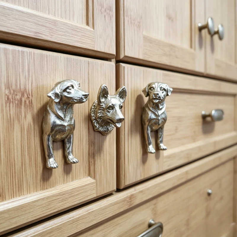 Brass Furniture Dog Head Handle Furniture Drawer Wardrobe Storage Cabinet Ceramic Tea Can Matching Hardware Handle Knob
Brass Furniture Dog Head Handle Furniture Drawer Wardrobe Storage Cabinet Ceramic Tea Can Matching Hardware Handle Knob