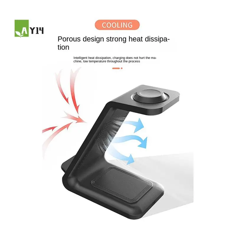 AY14 -3 In 1 Wireless Charger Stand For /Samsung/Watch Fast Charging Dock Station
AY14 -3 In 1 Wireless Charger Stand For /Samsung/Watch Fast Charging Dock Station