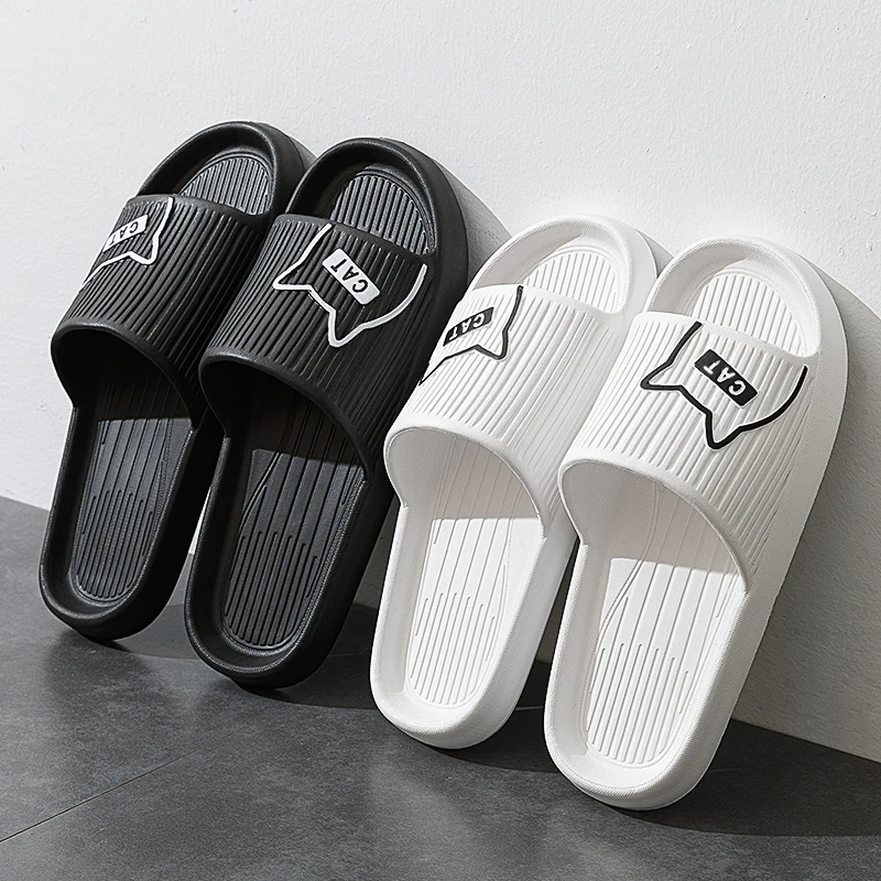 Women Slippers Bath Thick Platform Non-Slip Home Cat Cartoon Flip Flops Summer Beach Sandals Couple Slides Indoor Shoes
Women Slippers Bath Thick Platform Non-Slip Home Cat Cartoon Flip Flops Summer Beach Sandals Couple Slides Indoor Shoes