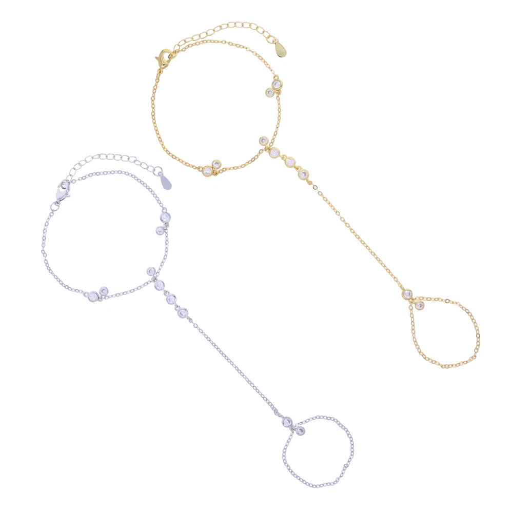 2025 New Arrived High Quality Stylish and Simple Round Zircon Finger Bracelet for Woman Party Jewelry Gift
2025 New Arrived High Quality Stylish and Simple Round Zircon Finger Bracelet for Woman Party Jewelry Gift