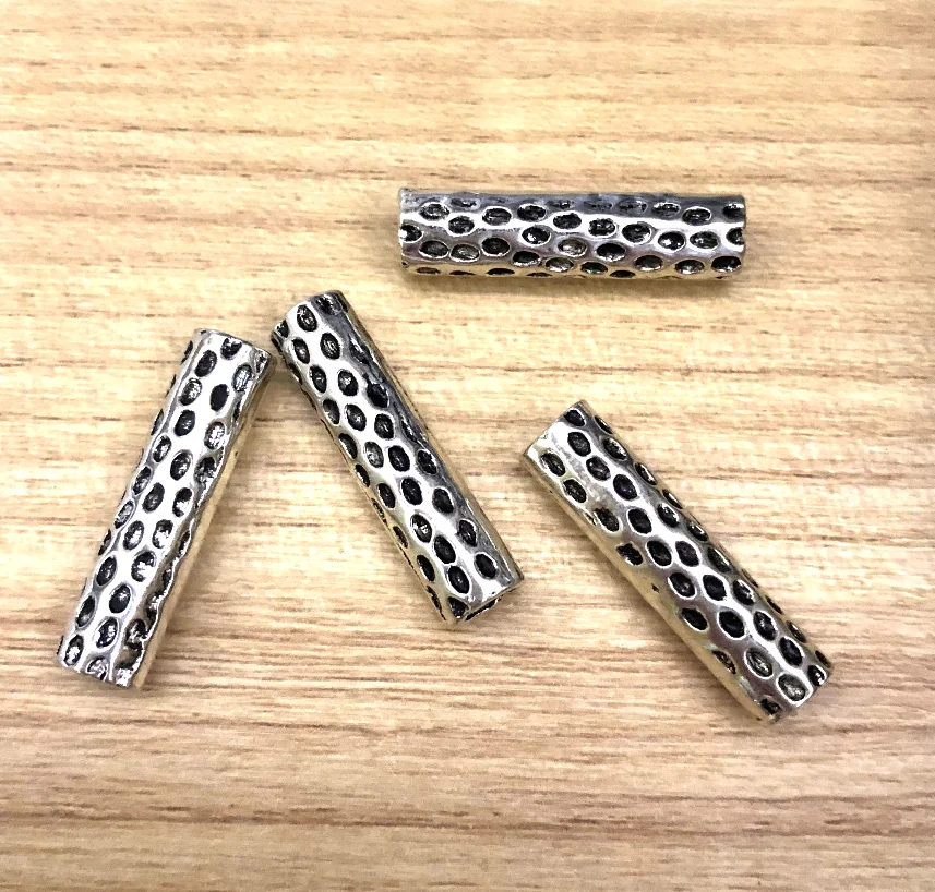 10pcs 25x6.4x6mm ,hole 4.2mm Alloy metal long beads for handmade HW4069
10pcs 25x6.4x6mm ,hole 4.2mm Alloy metal long beads for handmade HW4069