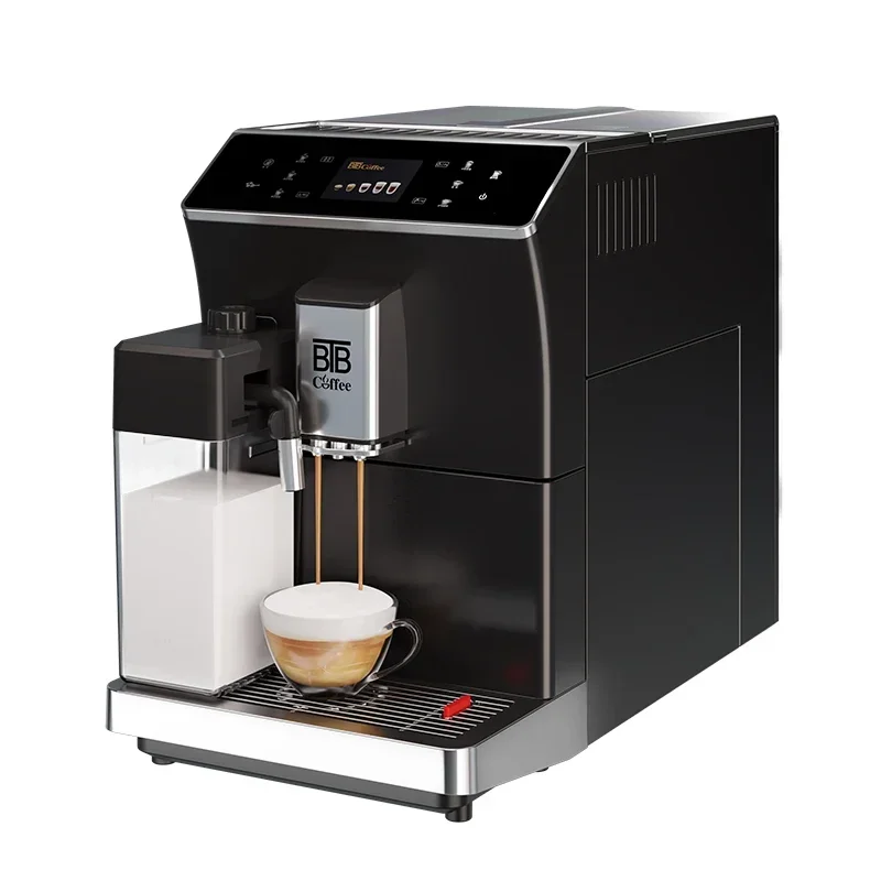 Bean to Cup One Touch Cappuccino Latte Milk Foam Espresso Maker Home Automatic Coffee Machine
Bean to Cup One Touch Cappuccino Latte Milk Foam Espresso Maker Home Automatic Coffee Machine
