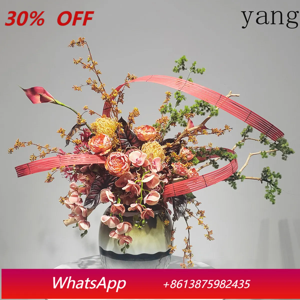 CX indoor simulation green plant new Chinese desktop large flower hotel lobby decoration
CX indoor simulation green plant new Chinese desktop large flower hotel lobby decoration