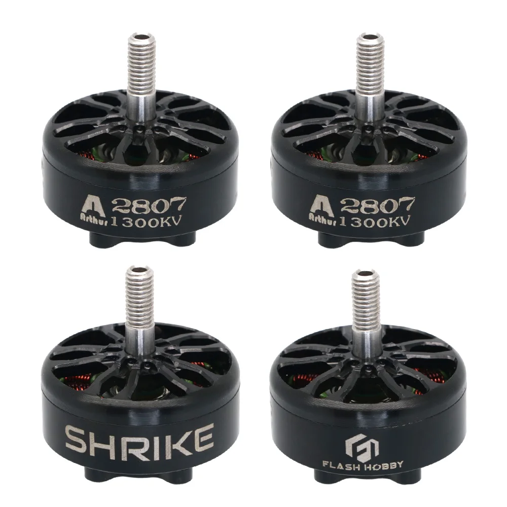 4PCS FLASHHOBBY Brushless Motor A2807 1300KV 6S for FPV Freestyle 7inch Long Range Drone DIY Parts
4PCS FLASHHOBBY Brushless Motor A2807 1300KV 6S for FPV Freestyle 7inch Long Range Drone DIY Parts