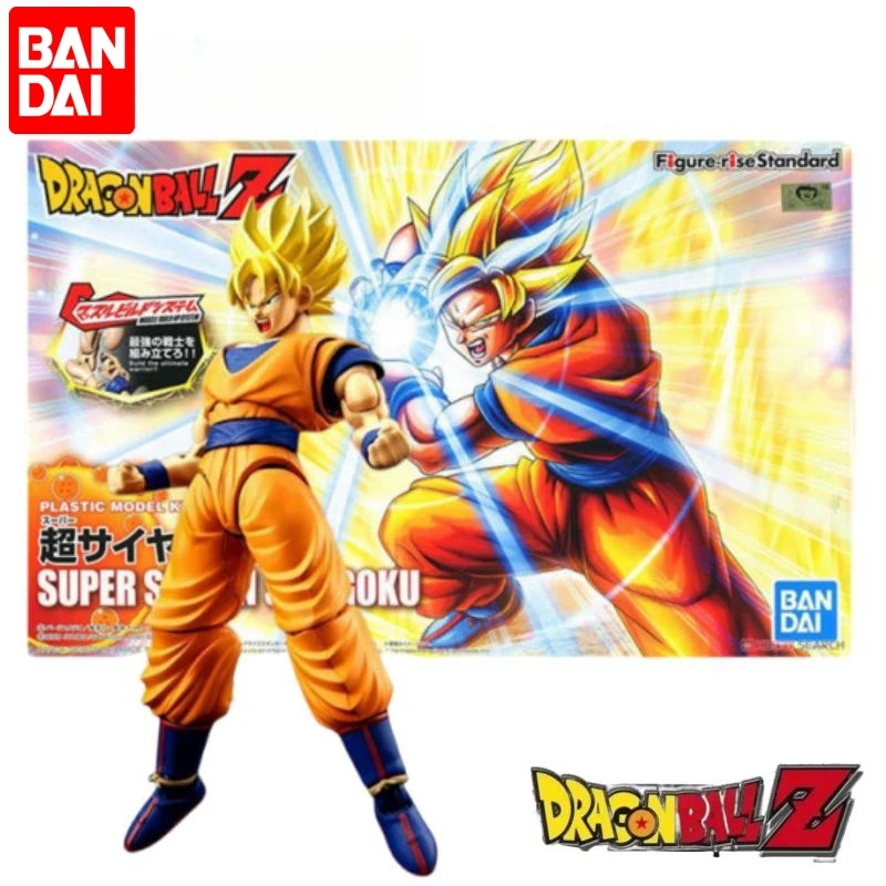 Bandai Anime Dragon Ball Goku Figure-Rise Standard Action Figure Assembly Model Super Saiyan Figurine Doll Toys Kids Gifts
Bandai Anime Dragon Ball Goku Figure-Rise Standard Action Figure Assembly Model Super Saiyan Figurine Doll Toys Kids Gifts