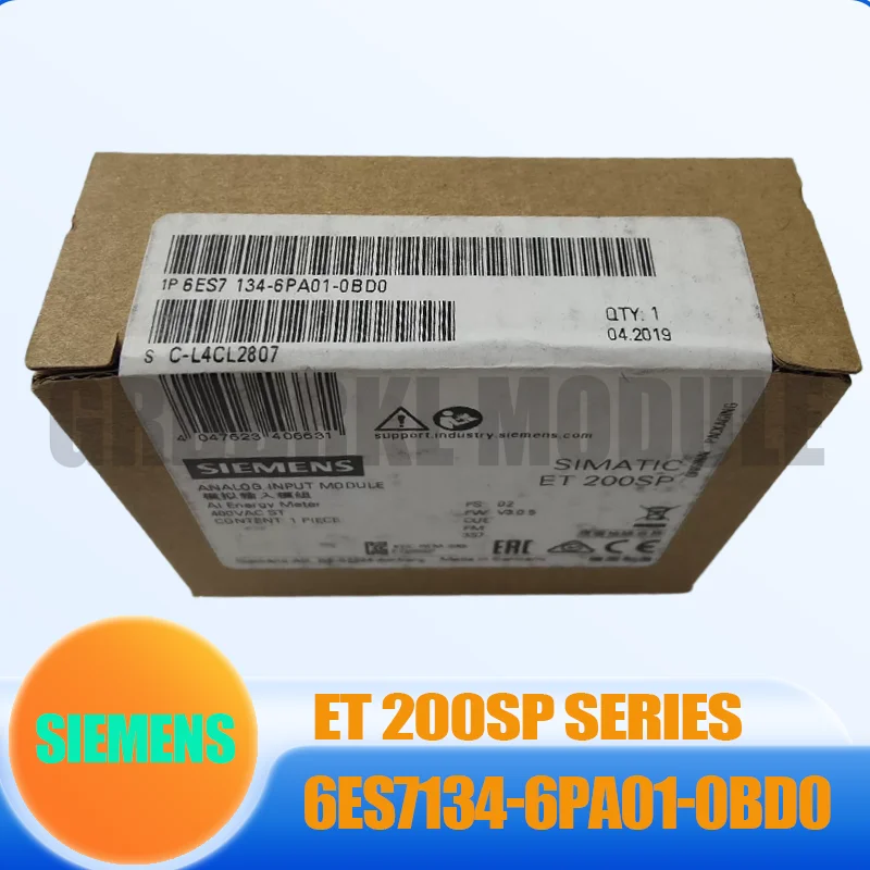 New Original SIEMENS 6ES7134-6PA01-0BD0 6ES7 134-6PA01-0BD0 ET200SP Analog Input Module
New Original SIEMENS 6ES7134-6PA01-0BD0 6ES7 134-6PA01-0BD0 ET200SP Analog Input Module