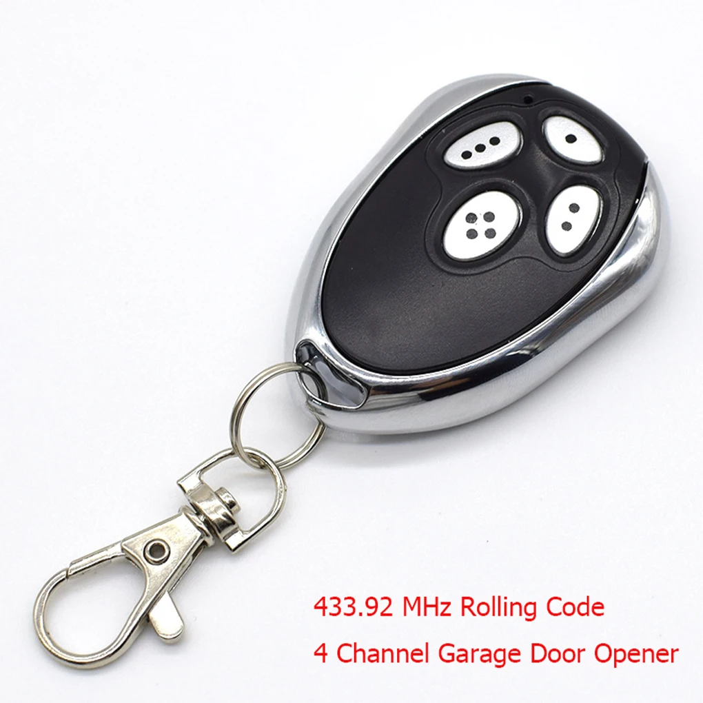 Remote Control Rolling Code 4-Channel Gate Controller 4 Keychain Barrier