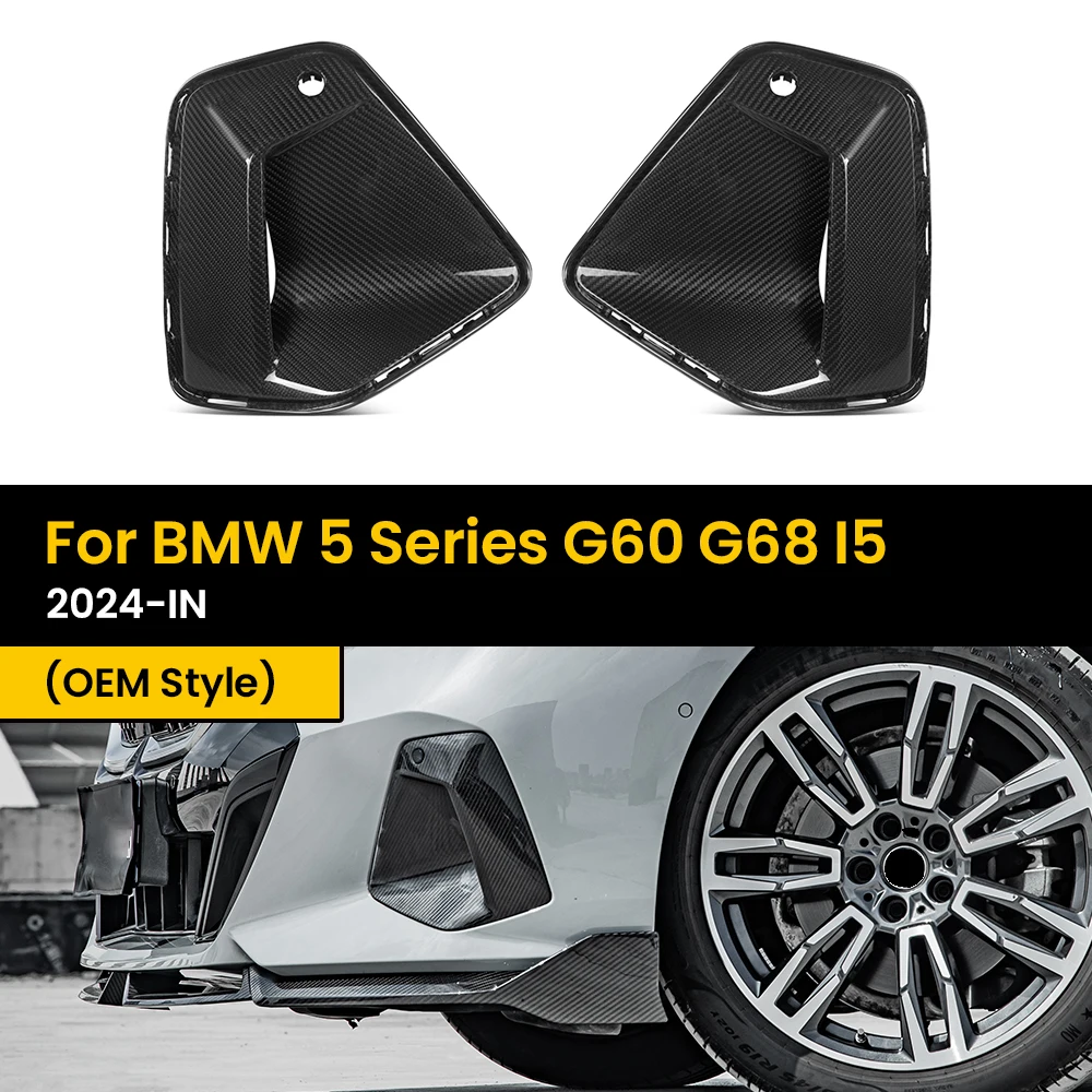 Real Dry Carbon Fiber Front Side Fender for BMW 5 Series G60 G68 I5 OEM Style 2024-IN 2Pcs/Set
Real Dry Carbon Fiber Front Side Fender for BMW 5 Series G60 G68 I5 OEM Style 2024-IN 2Pcs/Set