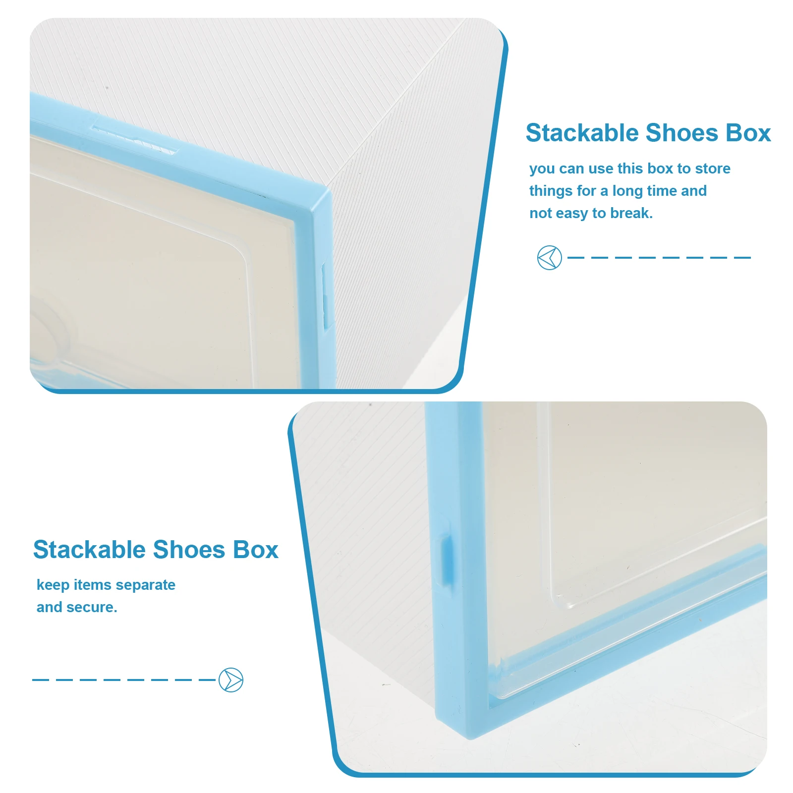 6PCS Shoes Storage Box Organizer Dust-proof Stackable Shoe Container Closet Case For Men Women Home Storage Solution
6PCS Shoes Storage Box Organizer Dust-proof Stackable Shoe Container Closet Case For Men Women Home Storage Solution