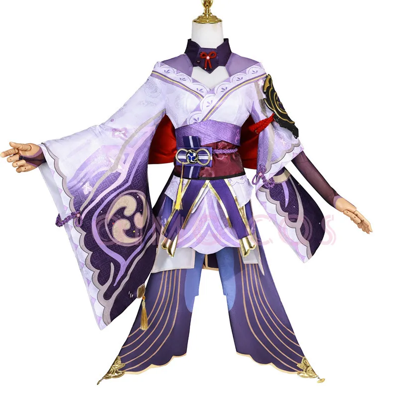 High Quality Genshin Impact Raiden Shogun Cosplay Costume Wig Carnival Uniform Halloween Anime Costumes Women Game Beelzebul
High Quality Genshin Impact Raiden Shogun Cosplay Costume Wig Carnival Uniform Halloween Anime Costumes Women Game Beelzebul