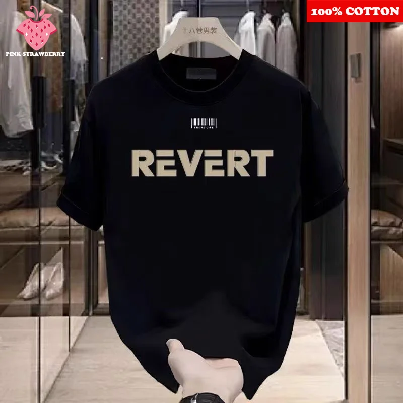 Summer 100%Pure Cotton T-shirt Man's 2025New Black Short Sleeve Letter Pattern Print t-shirts Gym Sports Casual Top mens clothes
Summer 100%Pure Cotton T-shirt Man's 2025New Black Short Sleeve Letter Pattern Print t-shirts Gym Sports Casual Top mens clothes