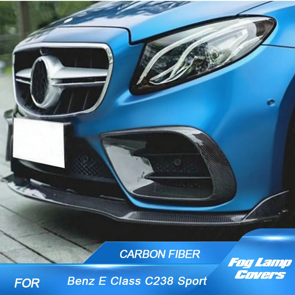 Car Front Bumper Fog Light Air Vent Trims For Mercedes Benz E Class C238 Sport 2-Door 2017-2020 Real Carbon Fiber Grille Cover
Car Front Bumper Fog Light Air Vent Trims For Mercedes Benz E Class C238 Sport 2-Door 2017-2020 Real Carbon Fiber Grille Cover
