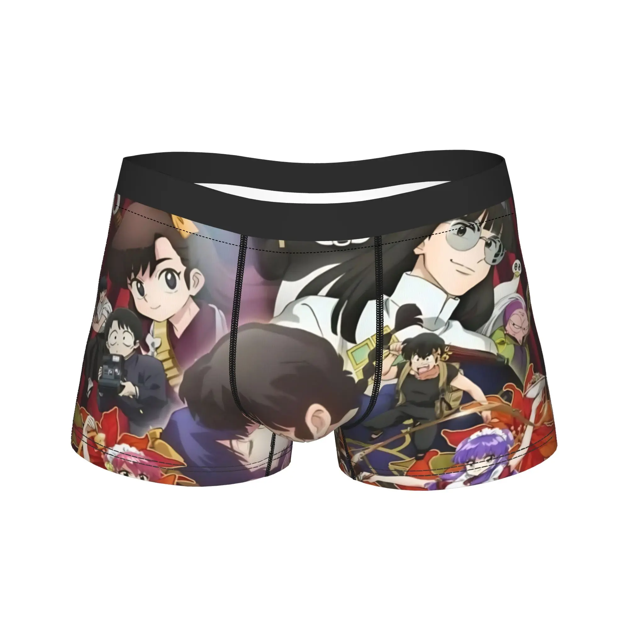 Ranma Underwear Japanese Anime Elastic Underpants Printed Boxer Brief For Male 3D Pouch Large Size Trunk
Ranma Underwear Japanese Anime Elastic Underpants Printed Boxer Brief For Male 3D Pouch Large Size Trunk
