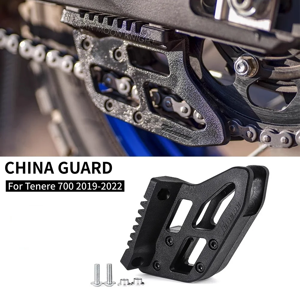 For Yamaha Tenere700 Tenere 700 2019 2020 2021 2022 Motorcycle Rear Chain Guide Protector Block Pulley Stabilizer Guard Cover
For Yamaha Tenere700 Tenere 700 2019 2020 2021 2022 Motorcycle Rear Chain Guide Protector Block Pulley Stabilizer Guard Cover