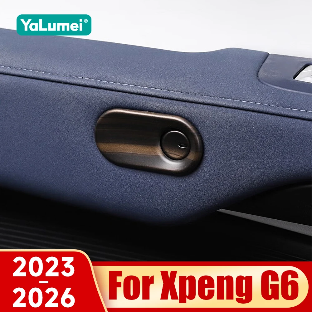 For Xpeng G6 2023 2024 2025 2026 Car Door Lock Switch Button Cover Trim Interior Door Latch Button Sticker Accessories
For Xpeng G6 2023 2024 2025 2026 Car Door Lock Switch Button Cover Trim Interior Door Latch Button Sticker Accessories