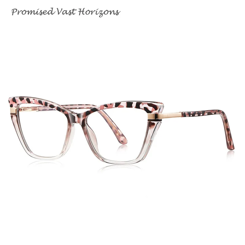 TR Tea Pink Green Crystal Front Metal Temples Long Tips Anti-blue Plano Demo Lens Designer Original White Transparent Glasses
TR Tea Pink Green Crystal Front Metal Temples Long Tips Anti-blue Plano Demo Lens Designer Original White Transparent Glasses