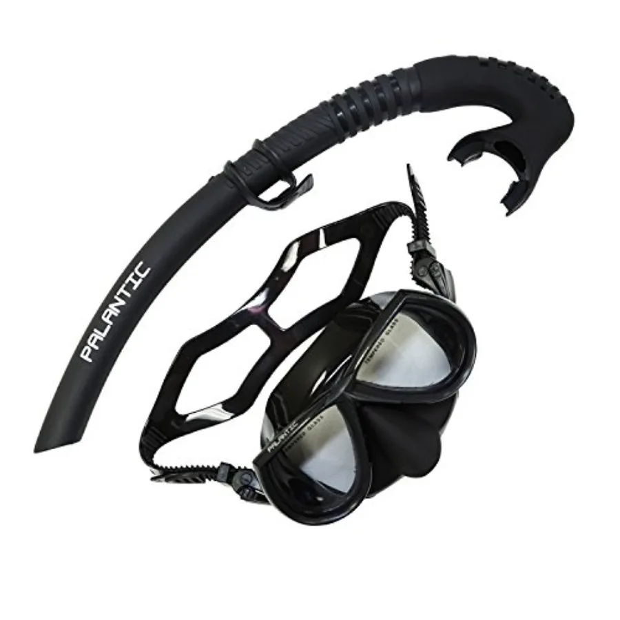 Scuba Choice Dive Mask and Flexible Snorkel Combo Low Volume, Tempered Glass Lens, Silicone Skirt, Comfortable Snorkel Set for
Scuba Choice Dive Mask and Flexible Snorkel Combo Low Volume, Tempered Glass Lens, Silicone Skirt, Comfortable Snorkel Set for