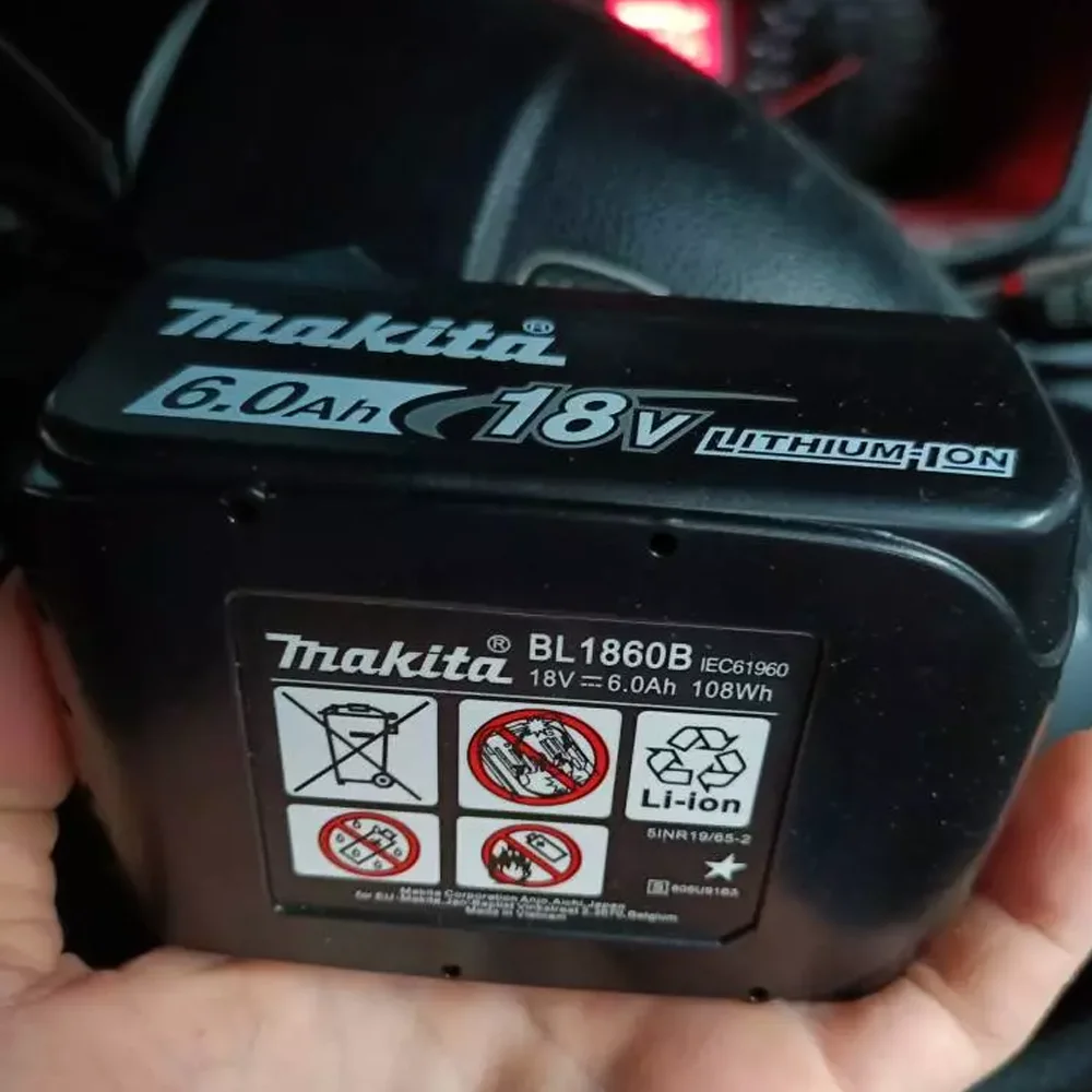 100% Original Makita 18V 6.0Ah Rechargeable Battery For Makita BL1830 BL1830B BL1840 BL1840B BL1850 BL1850B Power Tools Battery
100% Original Makita 18V 6.0Ah Rechargeable Battery For Makita BL1830 BL1830B BL1840 BL1840B BL1850 BL1850B Power Tools Battery