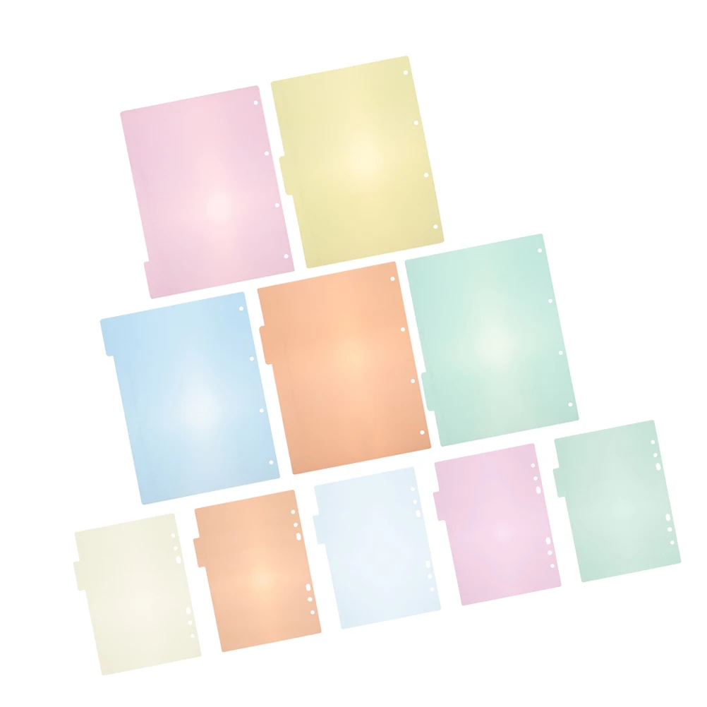 1Set Bright Color Binder Dividers Plastic Paper A5 A4 Notebook Index Refills Easy Insert Tab Dividers for Organized Notes
1Set Bright Color Binder Dividers Plastic Paper A5 A4 Notebook Index Refills Easy Insert Tab Dividers for Organized Notes