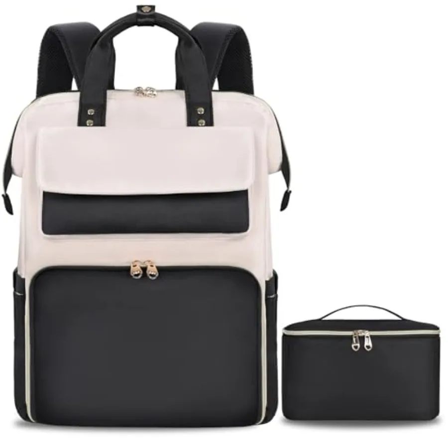 Lunch Backpack for Women, Laptop Backpack with Insulated Cooler Lunch box, Nurse Backpack for Teacher Work Travel College Picni
Lunch Backpack for Women, Laptop Backpack with Insulated Cooler Lunch box, Nurse Backpack for Teacher Work Travel College Picni