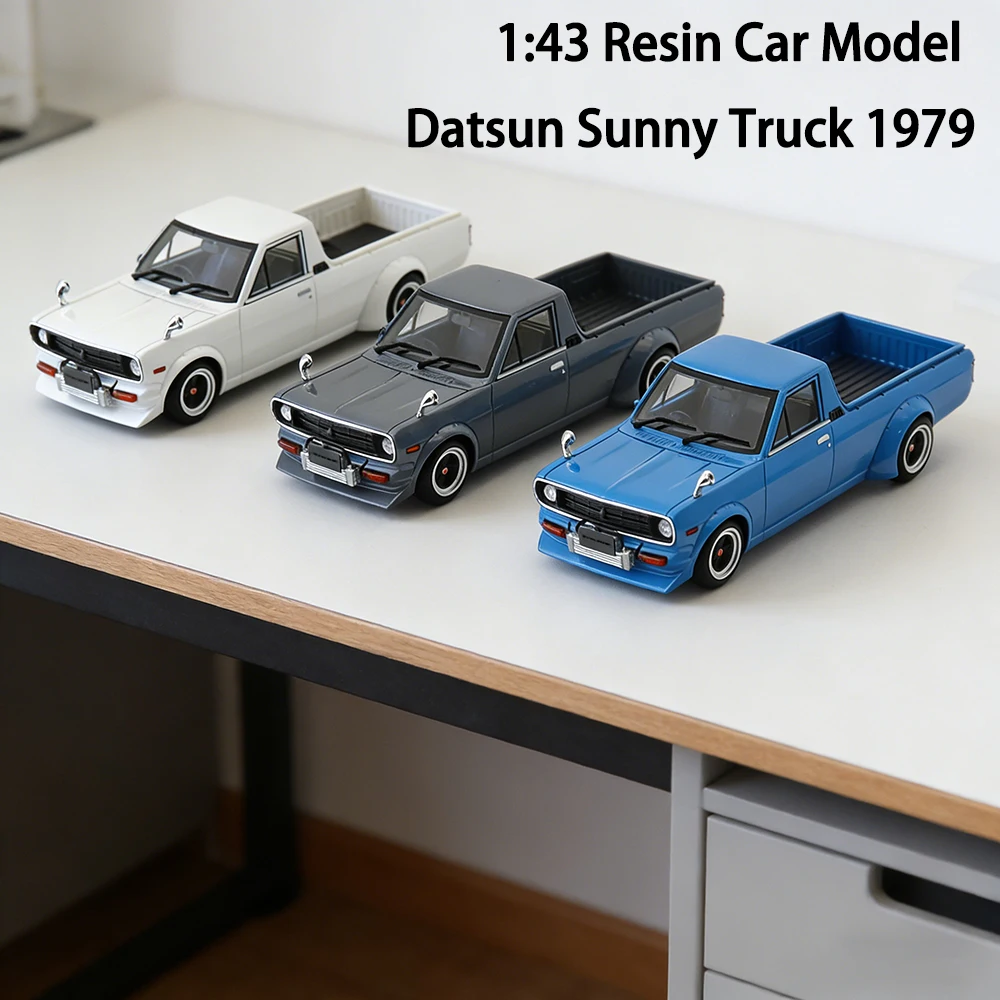Масштабная модель грузовика Sunny 1979 года, 1:43, из смолы, литая под давлением | Классический коллекционный пикап: игрушка-подарок для демонстрации
Масштабная модель грузовика Sunny 1979 года, 1:43, из смолы, литая под давлением | Классический коллекционный пикап: игрушка-подарок для демонстрации