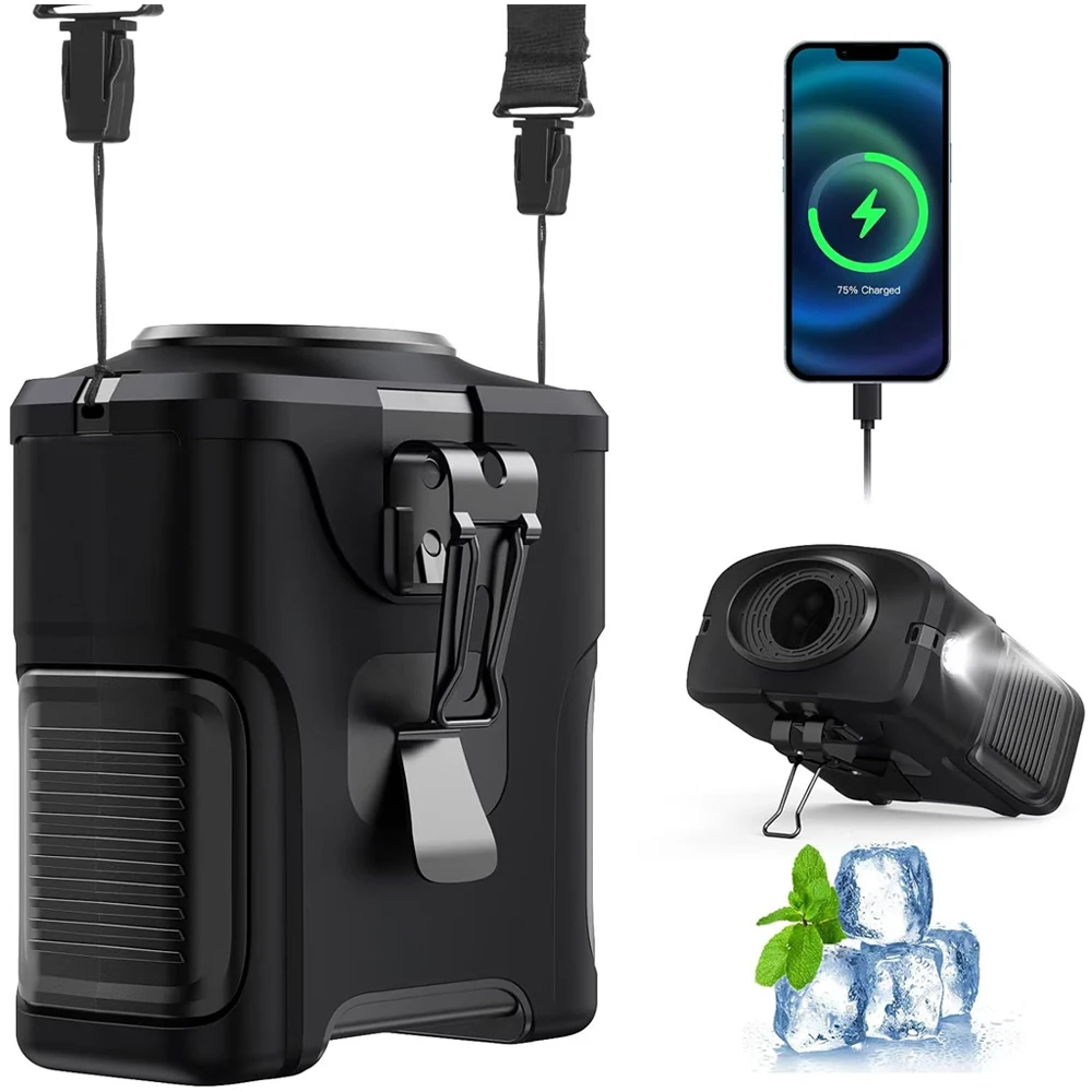 Portable Waist Fan Rechargeable Hanging Neck Fan Wearable Belt Shirt Body Fan Outdoor Working Waist Clip Fan with LED Lights
Portable Waist Fan Rechargeable Hanging Neck Fan Wearable Belt Shirt Body Fan Outdoor Working Waist Clip Fan with LED Lights