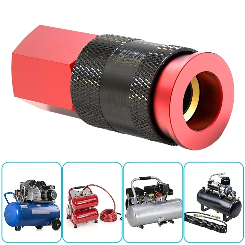 Metal Air Fitting Convertor Adapter Reliable Air Hose Connector Conversion Adapter Quick Fixing Durable for Reliable Use M4YD
Metal Air Fitting Convertor Adapter Reliable Air Hose Connector Conversion Adapter Quick Fixing Durable for Reliable Use M4YD