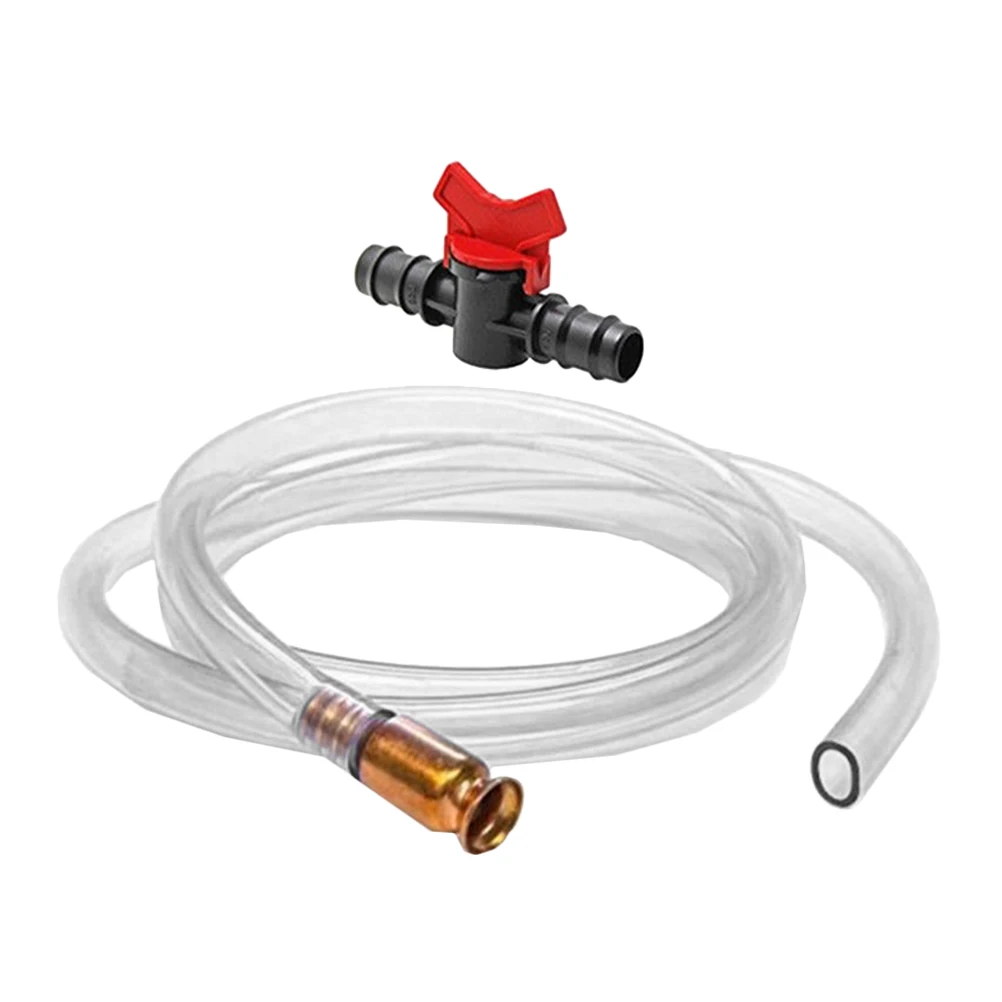 Oil Siphon 1/2 Inch Copper Connector 2m Tube Clamp Switch Siphon Hose For Water Auto Fuel Water Pump Engine Maintenance Tool
Oil Siphon 1/2 Inch Copper Connector 2m Tube Clamp Switch Siphon Hose For Water Auto Fuel Water Pump Engine Maintenance Tool