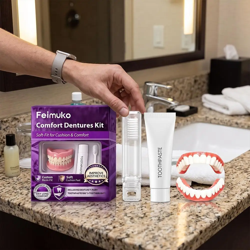 Fit Gum Contour Clean Denture Surface Professional Denture Fitting Kit Denture Retouching Set Comfortable Unisex Oral Care Tools
Fit Gum Contour Clean Denture Surface Professional Denture Fitting Kit Denture Retouching Set Comfortable Unisex Oral Care Tools