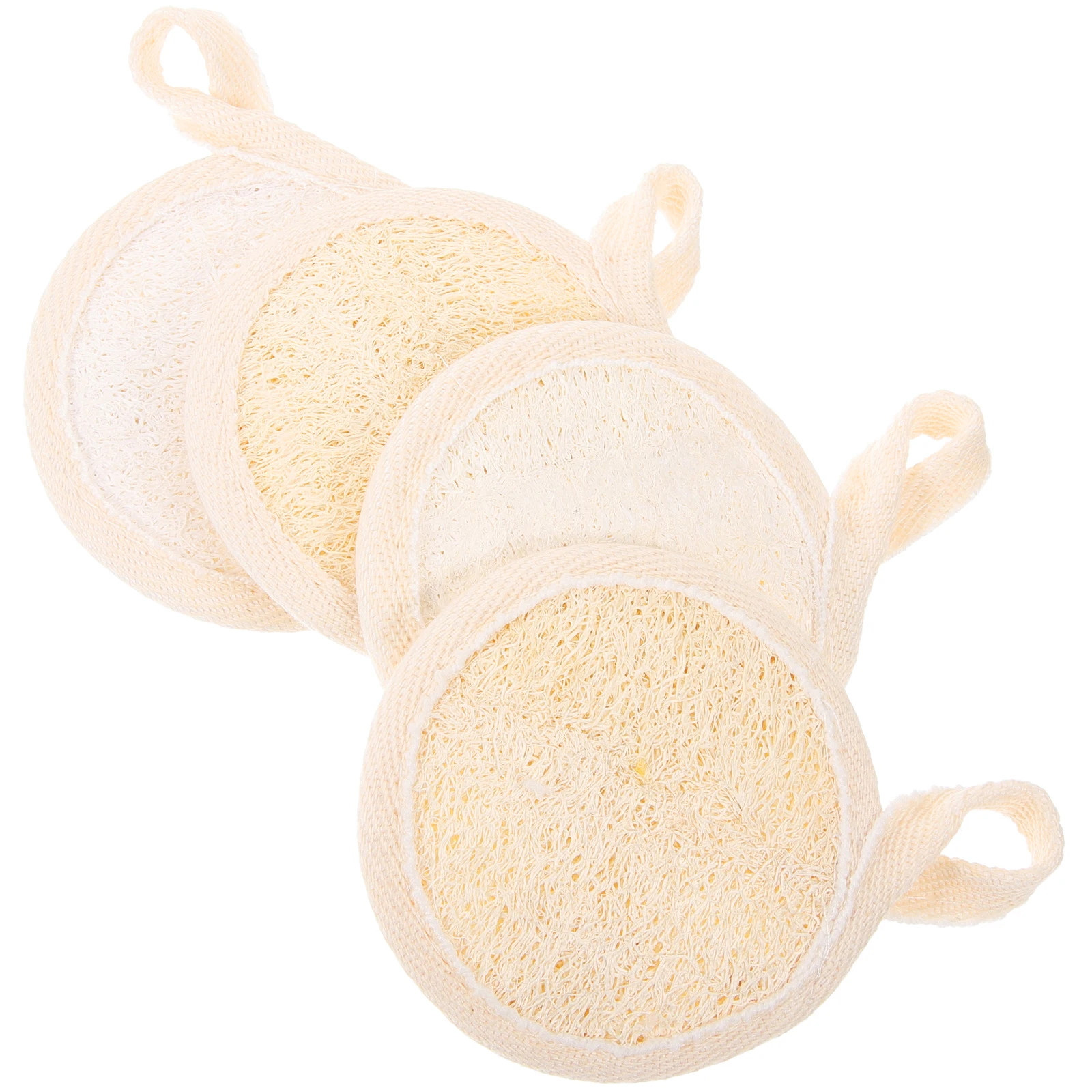 4 pcs Face Scrubber Exfoliator Loofah Sponges Deep Cleansing Portable Lightweight Facial Scrub Pads for Women Exfoliating Face
4 pcs Face Scrubber Exfoliator Loofah Sponges Deep Cleansing Portable Lightweight Facial Scrub Pads for Women Exfoliating Face