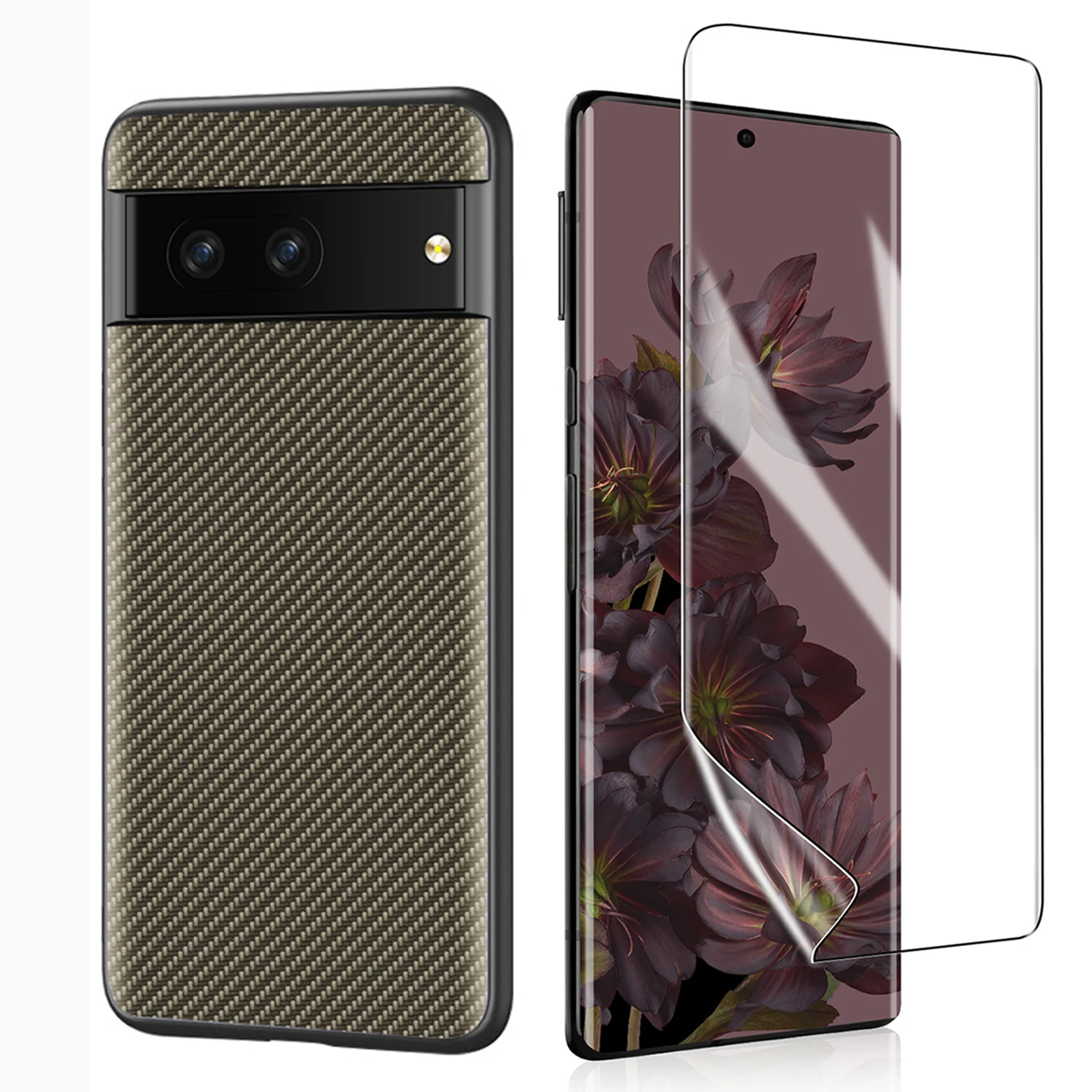 Shockproof Phone Case for Google Pixel 7 Pro 5G Hard PC Smartphone Case with Screen Protector Carbon Fiber Phone Case
Shockproof Phone Case for Google Pixel 7 Pro 5G Hard PC Smartphone Case with Screen Protector Carbon Fiber Phone Case