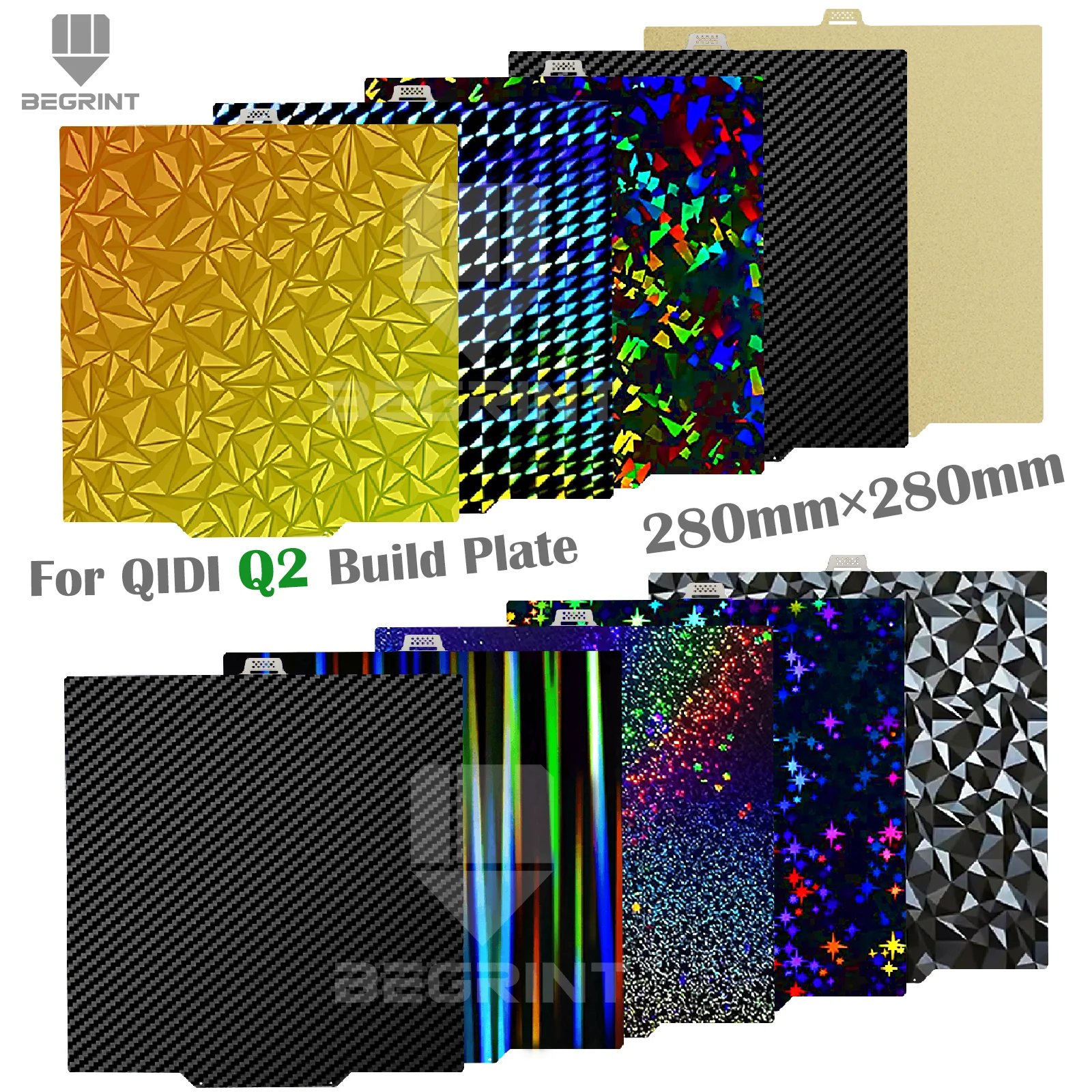 BEGRINT 280 мм для QIDI Q2, сборная пластина PEI PEO PET, лист пружинной стали из углеродного волокна для QIDIQ2 Hotend, нагревательная кровать, детали для 3D-печати
BEGRINT 280 мм для QIDI Q2, сборная пластина PEI PEO PET, лист пружинной стали из углеродного волокна для QIDIQ2 Hotend, нагревательная кровать, детали для 3D-печати