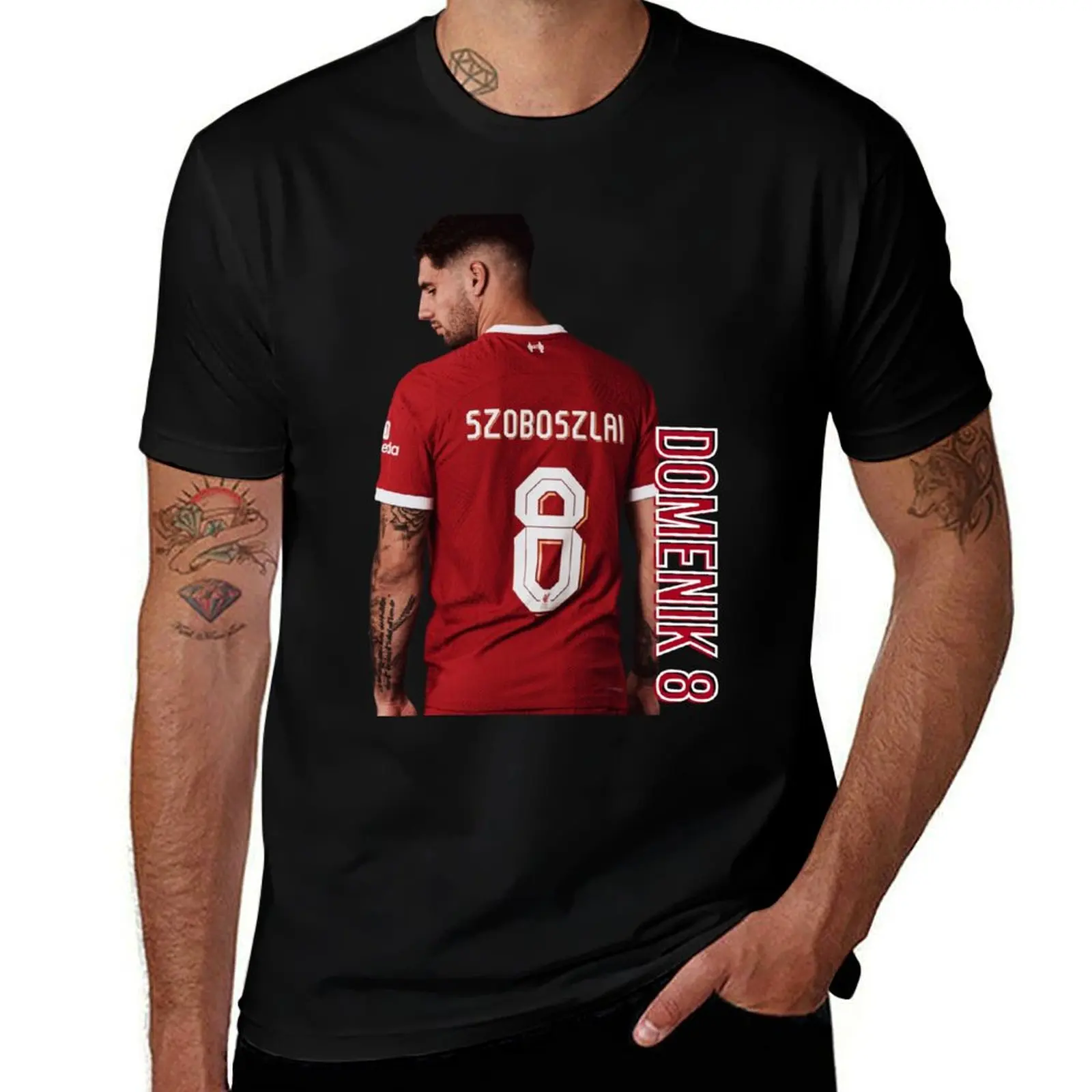 Szoboszlai Dominik 8 LIVERPOOL T-Shirt shirts graphic tees man clothes football t shirt Anime t-shirt luxury clothes men 
Szoboszlai Dominik 8 LIVERPOOL T-Shirt shirts graphic tees man clothes football t shirt Anime t-shirt luxury clothes men