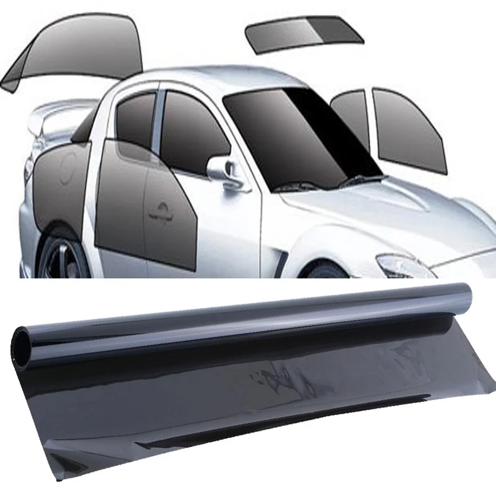 Uncut Roll Black Car Window Glass Film 6m50cm Reflects Sun Heat Blocks Radiation Prevents Shatter Reduces Glare Auto Tint Film
Uncut Roll Black Car Window Glass Film 6m50cm Reflects Sun Heat Blocks Radiation Prevents Shatter Reduces Glare Auto Tint Film