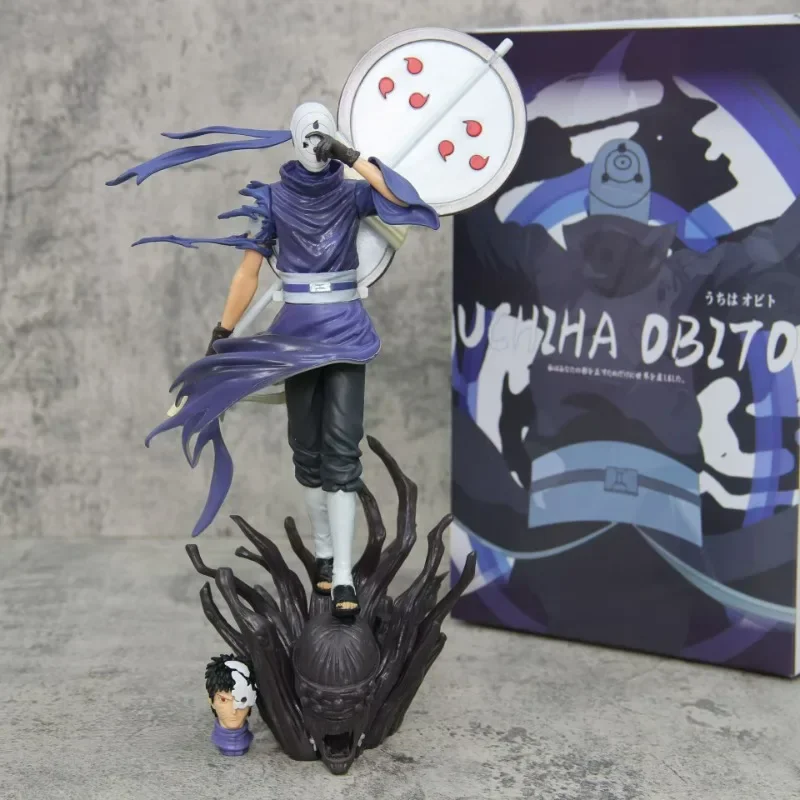 30CM NARUTO Anime Figure Uchiha Obito Statue Double-headed Collection Action Figures Desktop decoration toys model Gifts Pendant
30CM NARUTO Anime Figure Uchiha Obito Statue Double-headed Collection Action Figures Desktop decoration toys model Gifts Pendant