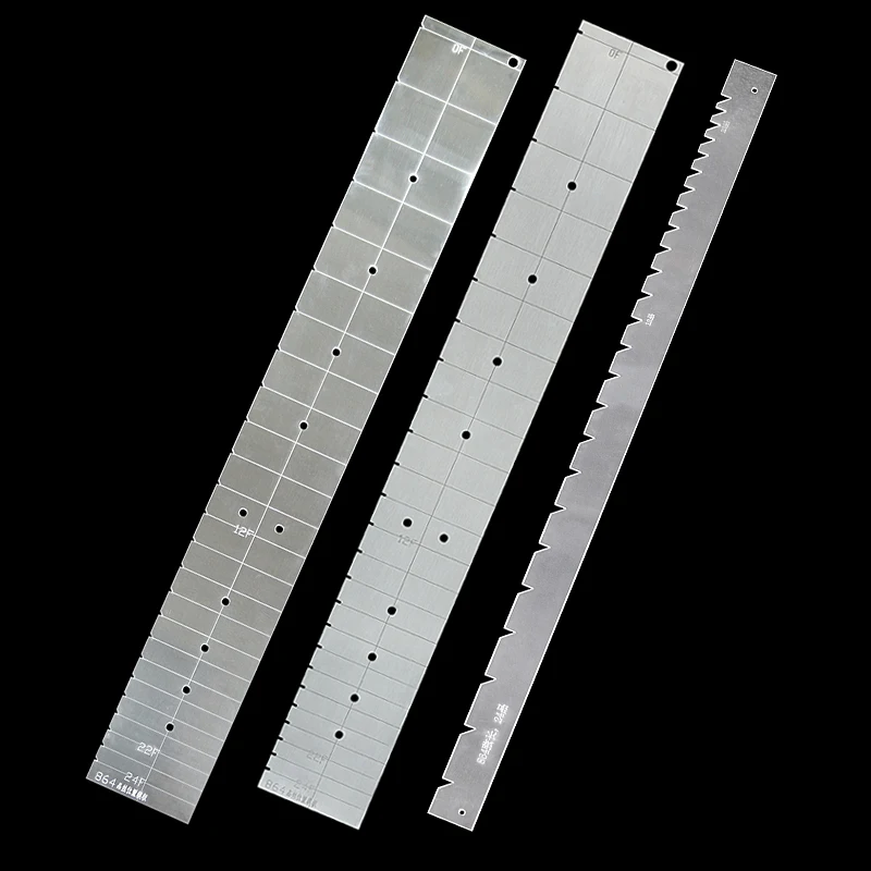 Шаблон положения шелкового грифа гитары, длина струны 864, класс линии, инструменты для обслуживания, аксессуары
Шаблон положения шелкового грифа гитары, длина струны 864, класс линии, инструменты для обслуживания, аксессуары