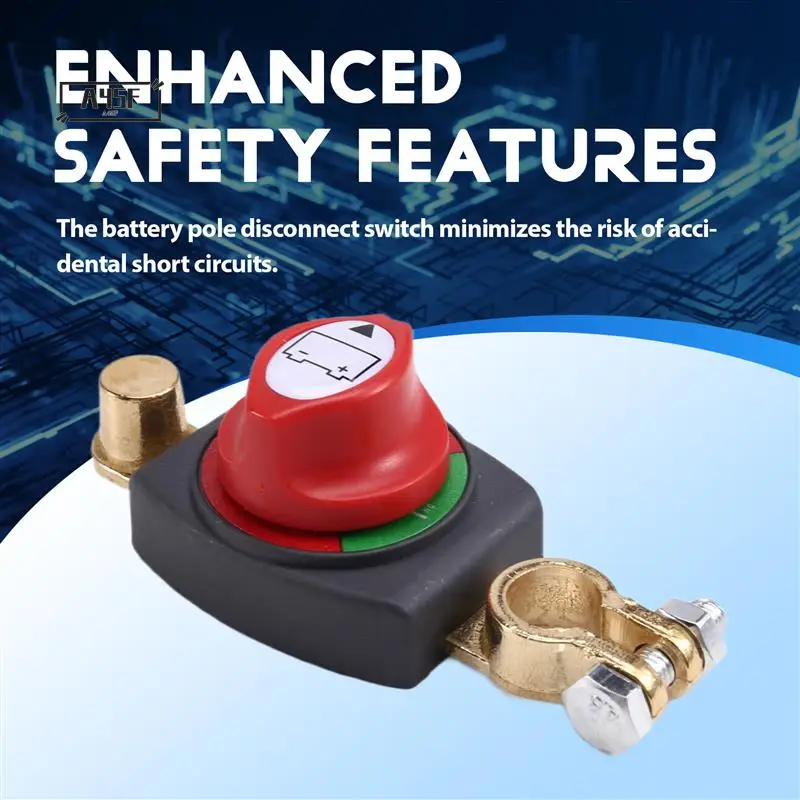 A45F-Battery Pole Disconnect Switch Automotive Modification Extension Accessories Current Rotation Switch Isolator
A45F-Battery Pole Disconnect Switch Automotive Modification Extension Accessories Current Rotation Switch Isolator