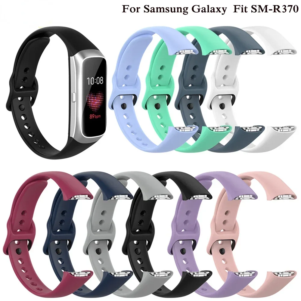Silicone Sport Strap for Samsung Galaxy Fit SM-R370 Smart Watch Replacement Wrist Band Bracelet Galaxy SM R370 Correa
Silicone Sport Strap for Samsung Galaxy Fit SM-R370 Smart Watch Replacement Wrist Band Bracelet Galaxy SM R370 Correa